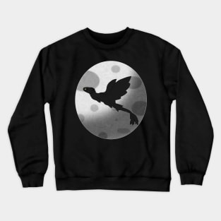 The Night Fury and the Moon (no background ver.) Crewneck Sweatshirt